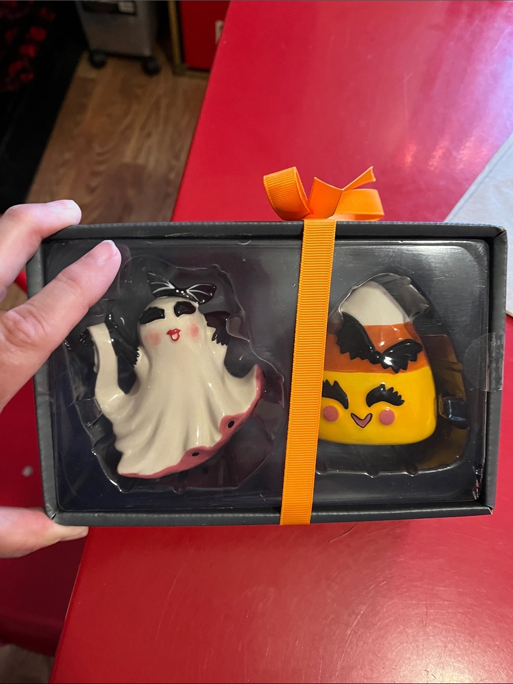 Blue Sky Halloween salt & pepper